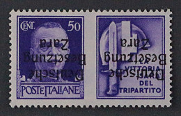 ZARA 20.2 K ** KOPFSTEHER, Auflage 72 Stück, Postfrisch, Fotoattest KW 900,- € - Occupation 1938-45