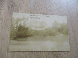 Carte Photo  79 Deux Sèvres Celouze Niort Château 1906 Texte Recto Verso - Autres & Non Classés