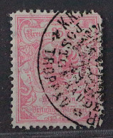 1890, Zeitungsstempel 9 Y A, 25 Kr. Zähnung L13, Sauber Gestempelt, 270,-€ - Newspapers