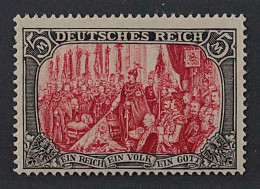 Deutsches Reich 97 A I M * MINISTERDRUCK, Originalgummi LUXUS Fotoattest 1500,-€ - Unused Stamps