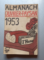 Almanach Ouvrier-paysan 1953 (communisme) - Politiek