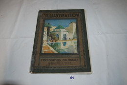 E1 Livre - L Illustration - Exposition Coloniale - Storia