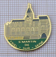 PAT14950 EGLISE ST MARTIN De TRIEL SUR SEINE Dpt 78 YVELINES - Steden