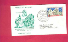 FDC - Lettre De 1976 Pour Les USA UAN - YT N° 190 - Bicentenaire De L' Indépendance Des Etats-Unis - FDC