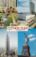 AK 215349 USA - New York City - Panoramische Zichten, Meerdere Zichten