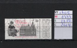 PRIX F. Obl  1606 YT 1774 MIC 1878 SCO 2615 GIB  Château De Brême  Franz Radziwell  Peinture Allemande XX° Siècle 75/12 - Usati