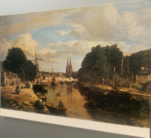 Musee Quimper Eugene Boudin 1824-1898 Port De Quimper -photo Legrand - Musées