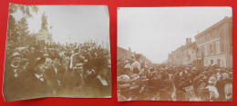 Lot De 2 Photo 54 MARS LA TOUR Rezonville  Fete Commemoration Monument 16 Aout 1908 - Places