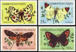 1995 195 Azerbaijan Butterflies MNH - Azerbaïdjan
