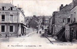 14 - Calvados -  PONT D'OUILLY - La Grande Rue - Café Hotel De La Poste - Pont D'Ouilly
