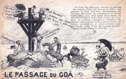 85 - Vendée - Noirmoutier - Le Passage Du Goa ( Gois ) - Illustrateur - Humour - Noirmoutier