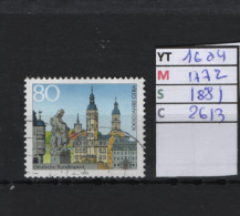 PRIX F. Obl  1604 YT 1772  MIC 1881 SCO 2613 GIB Gera Vue De La Ville 1995 75/12 - Gebraucht