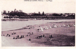 58 - Nievre - COSNE  Sur LOIRE - La Plage - Cosne Cours Sur Loire