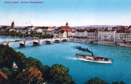 BASEL - BALE - Mittlere Rheinbrucke - Otros & Sin Clasificación