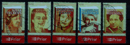 België OBP 3616/3620 - Literature Female Writers - Complete - Oblitérés