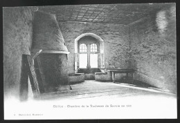 14538 - SUISSE - CHILLON - Chambre De La Duchesse De Savoie En 1336 - DOS NON DIVISE - Autres & Non Classés