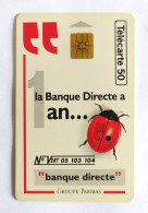 Télécarte France - Banque Directe - Ohne Zuordnung