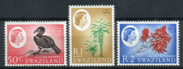 Swaziland 1962. Yvert 104-106 ** MNH. - Swaziland (...-1967)