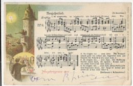 29 -  Musique Et Paroles - Neujahrslieb - 1897 - Music And Musicians