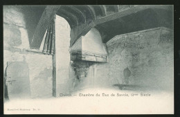 14540 - SUISSE -  CHILLON - Chambre Du Duc De Savoie 13eme Siècle - DOS NON DIVISE - Autres & Non Classés