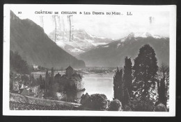 14542 - SUISSE -  CHÂTEAU DE CHILLON - Les Dents Du Midi - Sonstige & Ohne Zuordnung