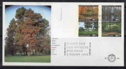 Netherlands FDC 1999 / 400- The Four Seasons - Trees - FDC