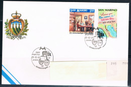 SAN MARINO 1991 - Expo Filatelico "Sindelfingen 91" , Annullo Speciale. - Philatelic Exhibitions