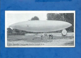 CPA - Collection Les Sports - Le Dirigeable Santos Dumont N°16 - Non Circulée - Airships