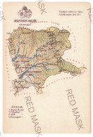 RO 81 - 18372 BISTRITA, Nasaud, RADNA, Rusu-Bargaului, Romania, MAP - Old Postcard - Unused - Rumänien