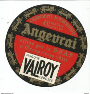 TD / Cheese Label Etiquette Ancienne Fromage VALROY CAMEMBERT - Altri & Non Classificati