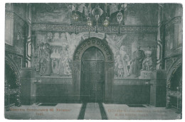 RO 81 - 14133 IASI, King CAROL & ELISABETH Paintings In The Church SF. NICOLAE, Romania - Old Postcard - Used - 1906 - Rumänien