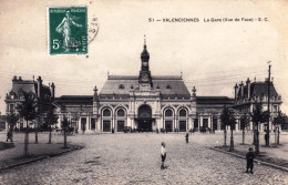 59 - VALENCIENNES - La Gare - Vue De Face - Valenciennes