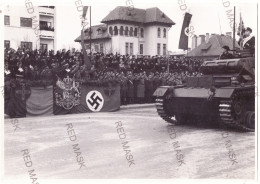 RO 81 - 20937 UNICAT, BUCURESTI, King MIHAI, Ion ANTONESCU Horia SIMA, Legionarii Cartoteca Al III Reich Photo 24/17 Cm  - Guerra, Militari