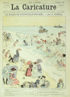 La Caricature 1883 N°193 Potinville-sur-Mer Robida Commerce WogTtrock - Riviste - Ante 1900
