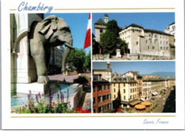 CHAMBÉRY. -  Fontaine Des Éléphants, Château Des Ducs De Savoie, Place St Léger.   Non Circulée. - Chambery