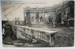 FRASCATI - VILLA MONDRAGONE - FONTANA DELLA GIRANDOLA 1903 X ROCCANTICA - Otros & Sin Clasificación