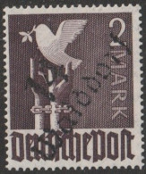 SBZ- Bezirksstpl.- Aufdrucke: Freimarke:  Mi. Nr. II B, 2 Mk. II. Kontrollratsausgabe, Bezirk 14, Walddorf.  **/MNH - Nuevos