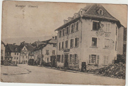 CPA - 68 - MUNSTER - GASTHAUS Après Bombardement - 1933 - Voir Description - Munster