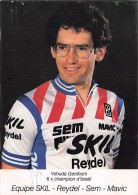 Vélo Coureur Cycliste Israelien  Yehuda Gershoni - Team Skil -  -cycling - Cyclisme - Ciclismo - Wielrennen Dedicace - Wielrennen