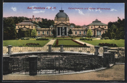AK Bad Homburg V. D. H., Kaiserbrunnen Und Kaiser Wilhelmsbad  - Bad Homburg