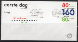 Netherlands FDC 1998 / 388 TNT Post & KPN Telecommunication - FDC