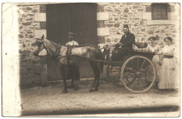 58 - B23426CPA - NEVERS - Carte Photo Signé Pèlerin Joseph A Mme Marie Pèlerin - Chateau Montaigne à Tonneins - Bon état - Nevers