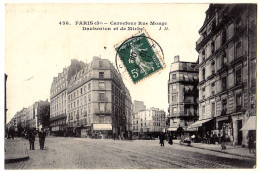 75 - B20153CPA - PARIS - ARR. 05 - Carrefour Rue Monge, Daubenton, Et De Mirbel - Très Bon état - PARIS - District 05