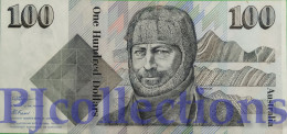 AUSTRALIA 100 DOLLARS 1990 PICK 48c AU - 1974-94 Australia Reserve Bank (Banknoten Aus Papier)