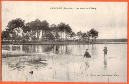 33 - B28973CPA - CARCANS - Les Bords De L'Etang - Très Bon état - GIRONDE - Carcans