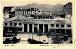 64 - B28799CPA - PAU - Palais Des Pyrenees Et Chaine - Années 30 - Très Bon état - PYRENEES-ATLANTIQUES - Pau