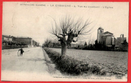 84 - B28585CPA - LA CROISIERE - BOLLENE - Eglise Vue Au Couchant  - Avenue De La Gare - Très Bon état - VAUCLUSE - Bollene