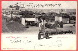 - B28444CPA - VIAREGGIO - ITALIA - Bagno Felice, Veduta D' Assieme - Carte Pionniere - Très Bon état - EUROPE - Viareggio