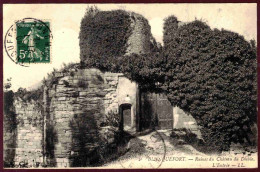 33 - B28253CPA - BLANQUEFORT - Ruines Du Chateau Du Diable - Entree - Très Bon état - GIRONDE - Blanquefort