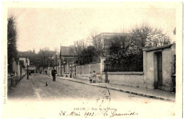 94 - B28214CPA - ABLON - Rue De La Mairie - Facteur - Carte Pionniere - Très Bon état - VAL-DE-MARNE - Ablon Sur Seine